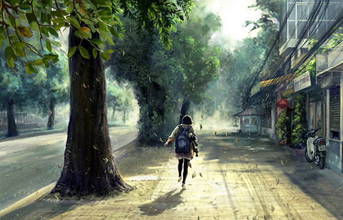 风景如画的唯美句子80句