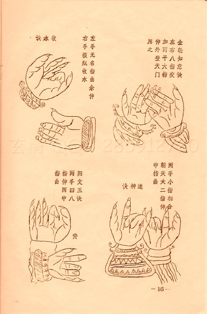 符咒类古籍《增补百决全图》