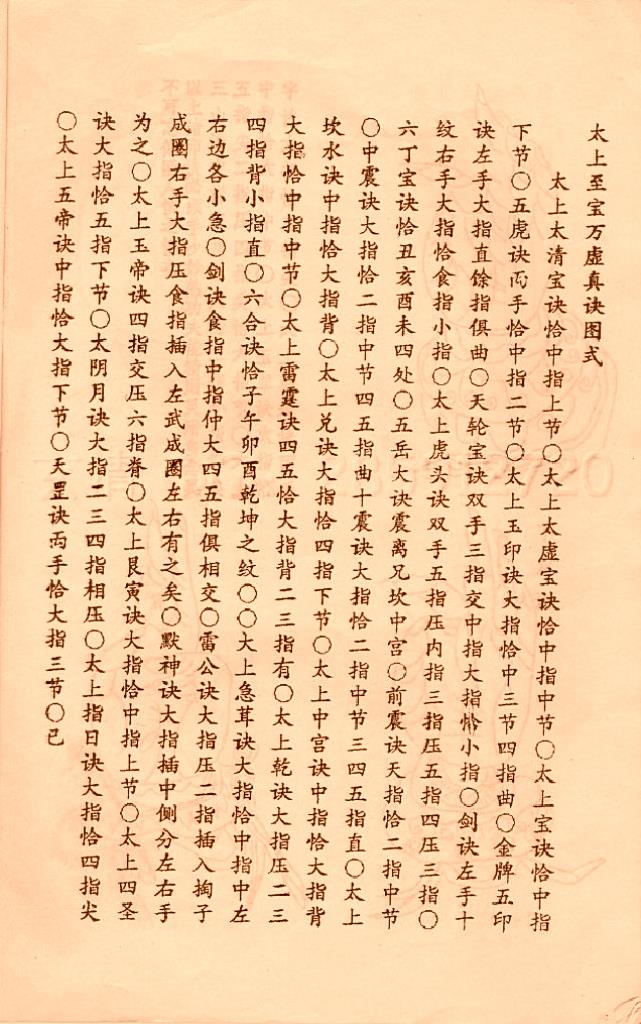 符咒类古籍《增补百决全图》