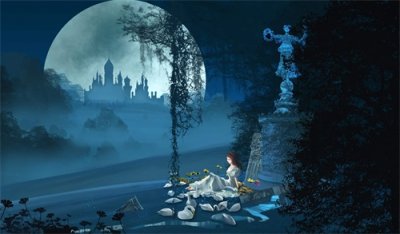 ​看个开头就能气死人的格林童话《放鹅的姑娘》和我的原创插画