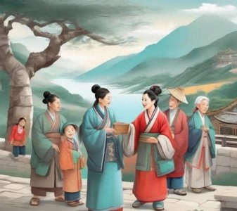 ​民间故事:寡妇与和尚